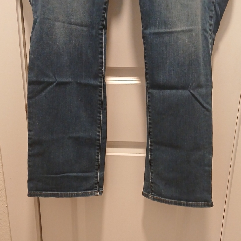 Levi's Defined Waist 580 Straight Leg Denim Blue Jeans Size 22W - Picture 4 of 9